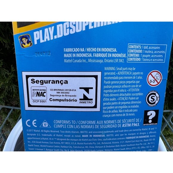 DC Super Hero Girls Batgirl Gymnastics Action Figure Doll Approx. 12" ©2017 - Picture 6 of 9